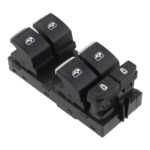 Image of HouYeen Front Right Driver Side Power Window Control Switch for Sko-da Kar-oq Octa-via mk4 Superb mk3 V-W Tou-ran 2015-Onwards