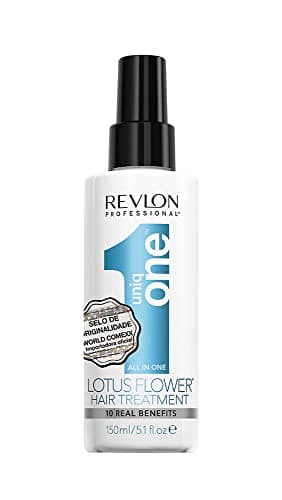 Image of Revlon Uniqone Professional Hair Treatment Lotus Flower Fragrance, 150 ml (Pack of 1)
