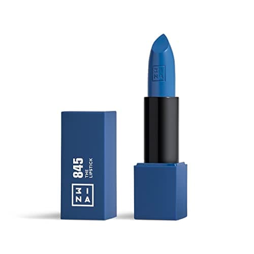 Image of 3INA MAKEUP - The Lipstick 845- Blue Lipstick with Vitamin E & Shea Butter - Long Lasting Matte Creamy Lip Colour