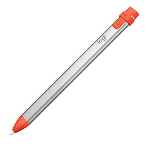 Image of Logitech Crayon Digital Pencil for iPad Pro, Air, Mini & 6th-9th Gen iPad, iOS 12.2 & Above - Orange