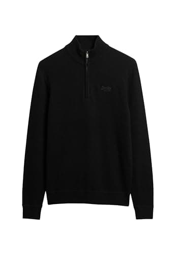 Image of Superdry Essential Knit Henley Sweater Men - XXL