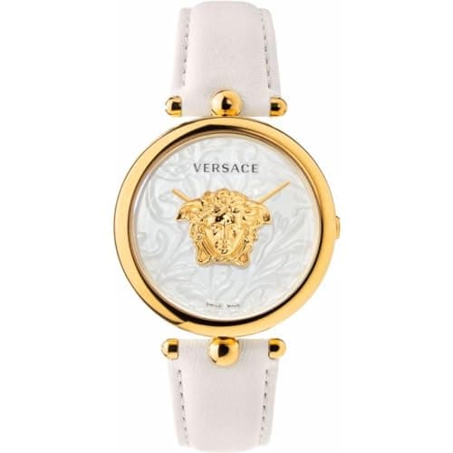 Image of Versace Palazzo Empire Barocco Ladies White Watch VECO01320