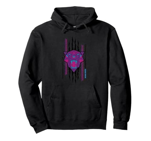 Image of Marvel Black Panther: Wakanda Forever Movie Panther Slash Pullover Hoodie