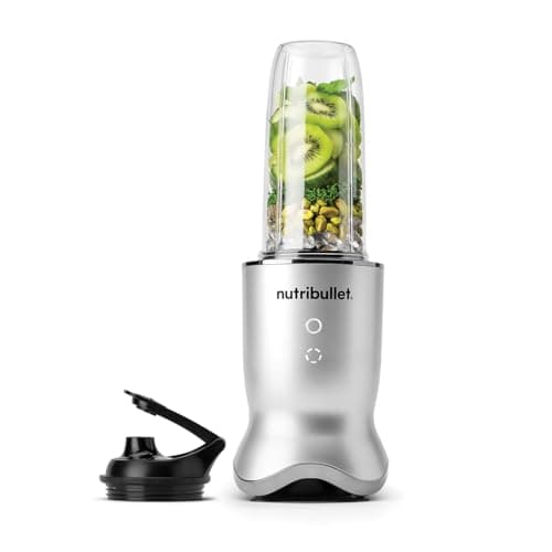 Image of nutribullet Ultra 1200W Personal Blender Silver - With Rapid Extractor Blade, 900ml Cup, To-Go Lid & Guide - Quiet Yet Powerful Single Serve Blender - Illuminated Interface with 2 Blending Options