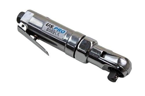 Image of US PRO 3/8 Drive Stubby Mini Air Ratchet 8589