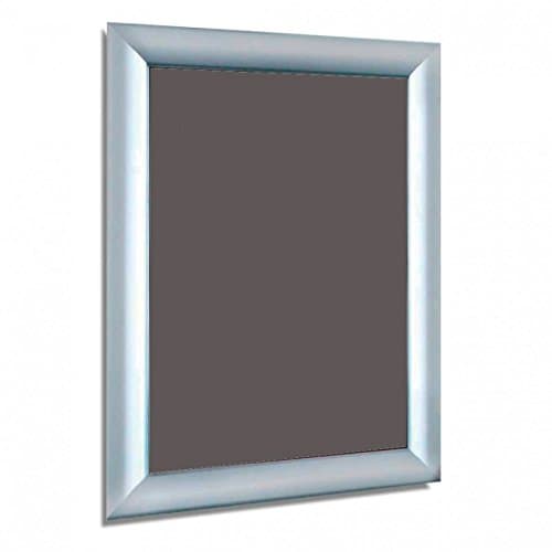Image of Aluminium Silver A4 A3 A2 A1 A0 Mitred Snap Frames Wall Posters Holder Click Frame Picture Clip Display Retail Wall Notice Boards (A4 Landscape)