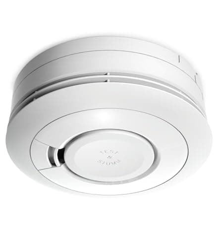 Image of Ei Electronics Ei650 10-Year Smoke Alarm, White, Pack of 1, white, Ei650 1er set, 3 voltsV