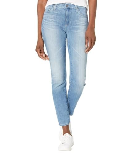 Image of AG Adriano Goldschmied Women's Prima Mid Rise Cigarette Ankle Jean, Meadowland, 28