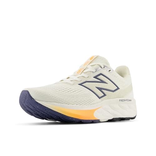 Image of New Balance Women's Fresh Foam 520 V9 Running Shoes, Sea Salt/Linen/Hot Mango, 9 X-Wide