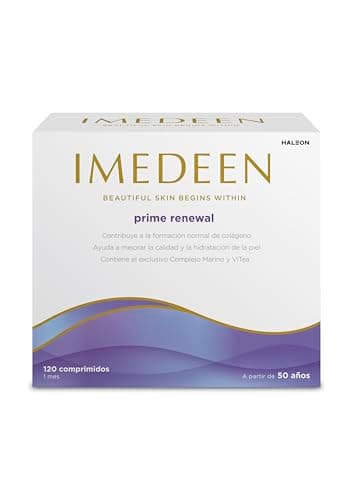 Image of IMEDEEN Prime Renewal Anti-Aging Dietary Supplement — ViTea, Marine Complex, Vitamin C, E, and Zinc — Contributes to collagen formation — 120 tablets