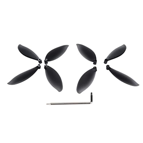 Image of Eminchu 8pcs Well Balanced Gray PC Propeller Blades Props for Parrot Anafi Drone RC Quadcopter Accessory, Lightweight Design for Safe Flying
