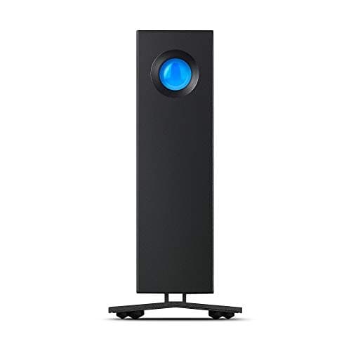 Image of LaCie d2 Professional 4TB — USB‑C Desktop External Hard Drive, for Mac & Windows — Rescue Data Recovery included