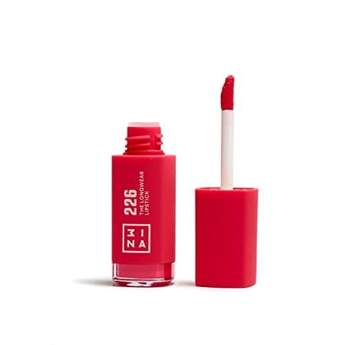 Image of 3INA MAKEUP - The Longwear Lipstick 226 - Coral Long Lasting Lipstick - Matte Liquid Lipstick with Hyaluronic Acid