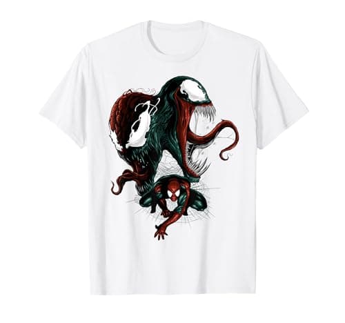 Image of Marvel Spider-Man Venom and Carnage T-Shirt