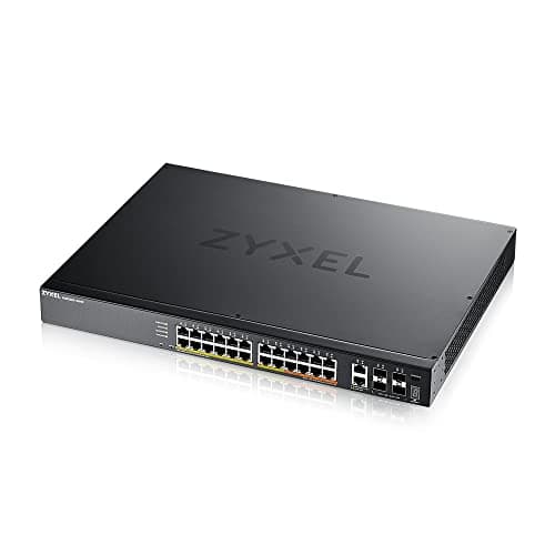 Image of Zyxel 24-Port GbE L3 Access PoE+ Switch | 6x 10G Uplink 400W [XGS2220-30HP]