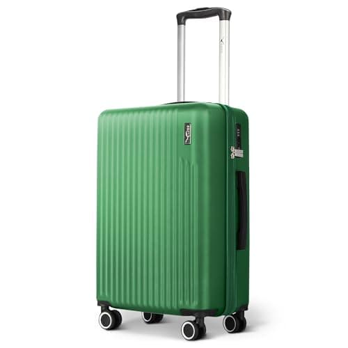 Image of LUGG 20inch Vacay Suitcase ABS Luggage with TSA Indent Lock, Aluminium Trolley Handle, 360° Spinner Wheels, Water-Resistant & Durable Material - Airline Compatible (55 x 23 x 35cm)
