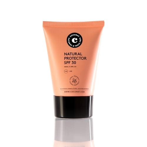 Image of COCUNAT - Natural Sunscreen SPF 30 - Natural Sunscreen - Moisturises and protects - Easy to apply and absorb - 100 ml