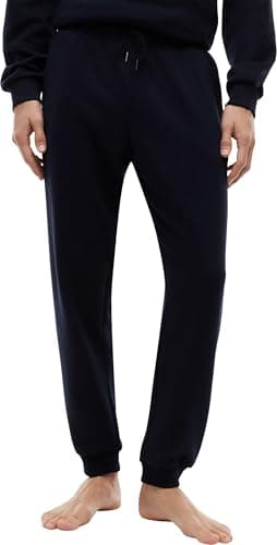 Image of Tommy Hilfiger Men’s Jogging Bottoms with Drawstring, Blue (Desert Sky), M