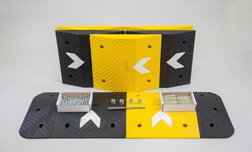 Image of The Ramp People 5mph Speed Bump Kits - 75mm High - Includes Fixings (4000mm) Speed Ramps