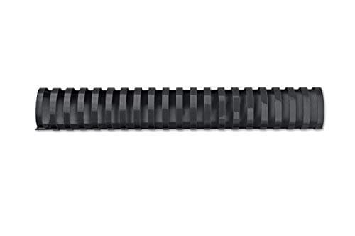 Image of GBC CombBind Binding Combs, 45 mm, 390 Sheet Capacity, A4, 21 Ring, Black, Pack of 50, 4028186