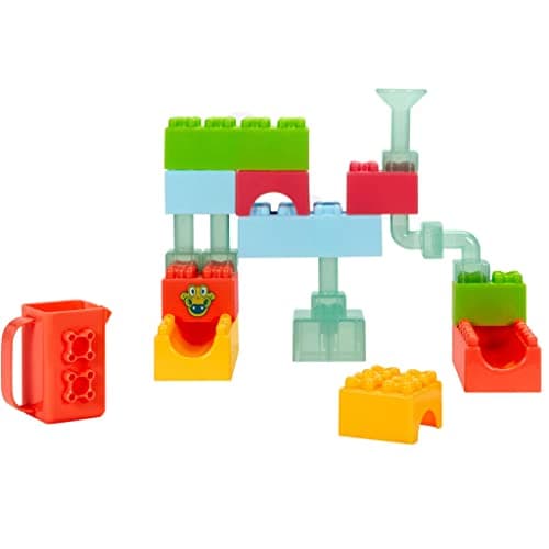 Image of Little Tikes Baby Builders - Splash Blocks First Blocks for Babies and Toddlers, Easy to Connect, Bath Toy, Water Play