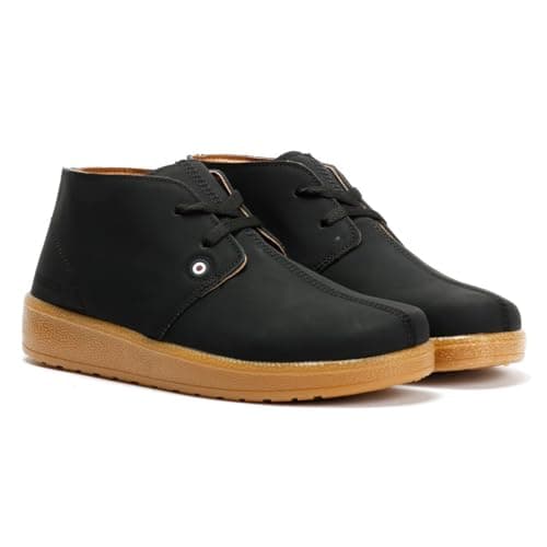 Image of Lambretta Pinto Men's Black Boots - UK 7