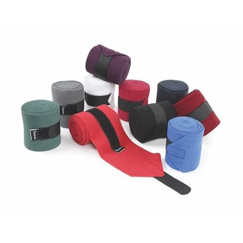 Image of Shires Fleece Bandages Navy Blue