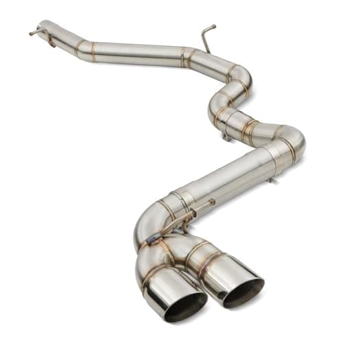 Image of Gravity Performance 3" Manifold Back Exhaust System Down Pipe Compatible With Audi TT | MK2 8J | 2.0 TDI Quattro | 2006-2014 Stainless Performance Exhaust System