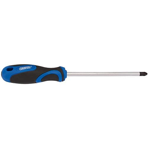 Image of Draper 34549 PZ Type No.3 Tip Screwdriver with Soft Grip Handle, 150 mm Blade Length
