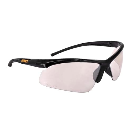 Image of DEWALT Router Fire Mirror Ploycarbon Safety Glasses - Black/Yellow, One Size