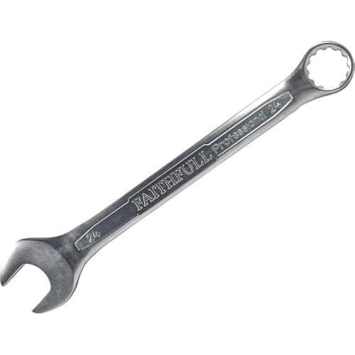 Image of Faithfull SPAC24 Combination Spanner CV Satin Finish 24mm
