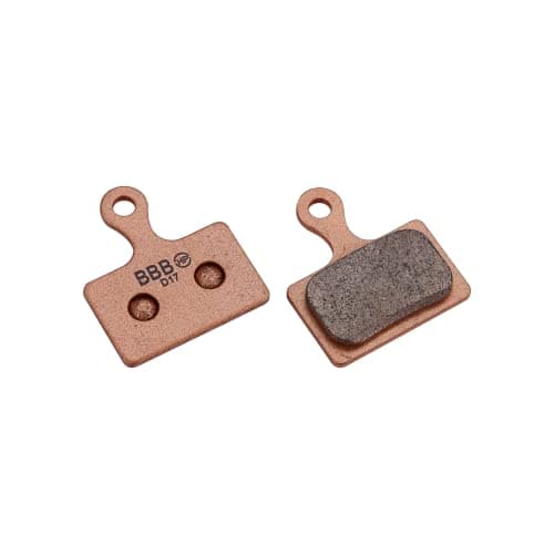 Image of BBB Cycling Unisex's BBS-561S Stop HP Sintered High Performance Bike Disc Brake Pad for Shimano Flat-Mount BR-RS505/805, 1 Pair (2 Pieces)
