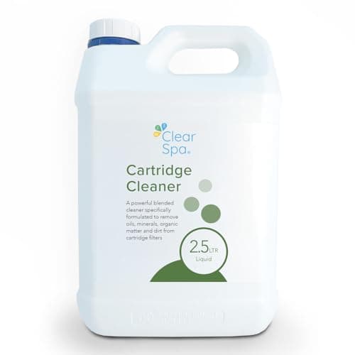 Image of ClearSpa Cartridge Cleaner 2.5L - Hot Tubs, Swimming Pools and Spas Pleated Filters