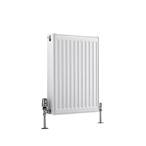 Image of Milano Compact White Type 22 Horizontal Double Panel Convector Radiator - 600mm x 400mm