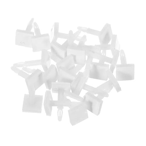 Image of sourcing map 25Pcs Adhesive PCB Spacer, Sticky Nylon Insulated Standoffs for PCB Board Support, Supporting Height 0.62", Fits PCB Hole Dia 3mm to 3.2mm, White