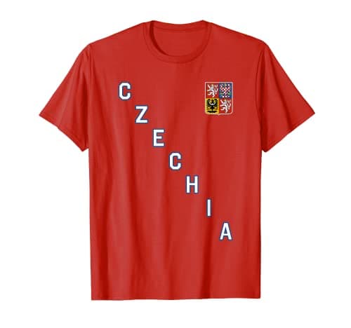 Image of Czechia Ice Hockey Fan Czech Republic T-Shirt