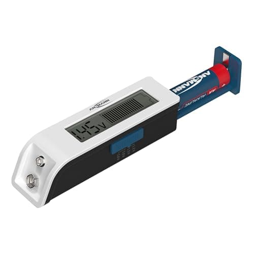 Image of Ansmann 1900-0110 battery tester White