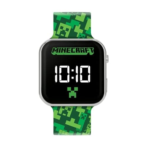 Image of Minecraft Printed LED Watch