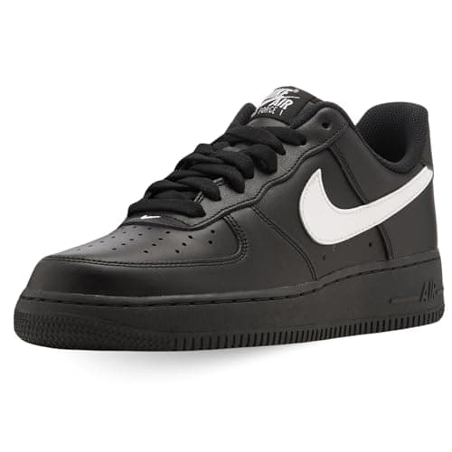 Image of NIKE AIR Force 1 '07 TRK3 Sneaker Black White Black
