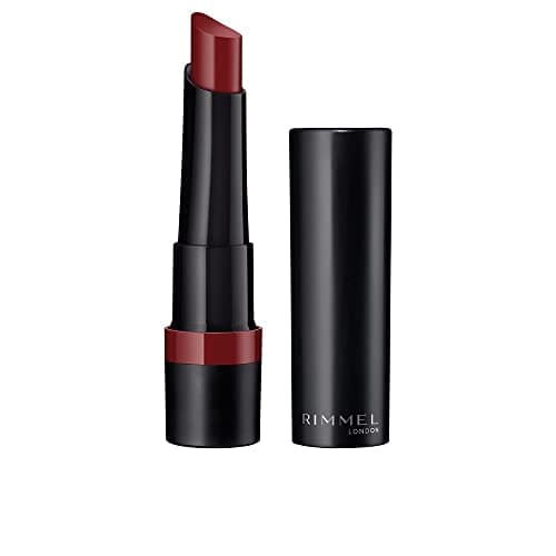 Image of RIMMEL LONDON - Lasting Finish Matte Lipstick - All-Day Intense Lip Color with Exclusive Ruby and Diamond Complex - Natural Soft Matte Finish - Glides On Seamlessly - 530 Hollywood Red - 14oz