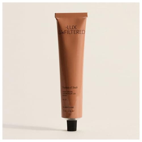Image of + Lux Unfiltered N°24 Fountain of Youth Age Defying Hand Cream for Women & Men - Moisturizing Hand Cream for Dry Cracked Hands - Lightweight & Fast-Absorbing - Vegan & Cruelty Free - Ylang Ylang
