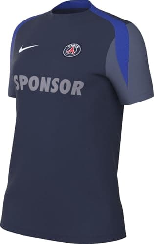 Image of Paris Saint-Germain Strike Nike Dri-FIT Women's Short Sleeve Football Top HJ7003