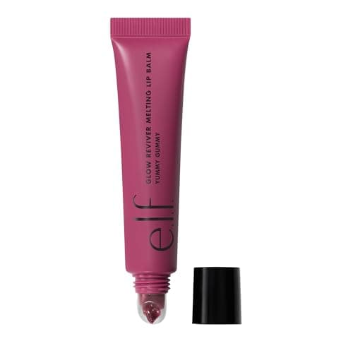 Image of e.l.f. Glow Reviver Melting Lip Balm, Hydrating Tinted Lip Balm For A Glossy Finish & Soft, Supple Lips, Vegan & Cruelty-Free, Yummy Gummy
