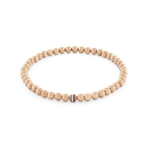 Image of Tommy Hilfiger Jewelry Women's Beaded Bracelet in Carnation Gold - 2780939