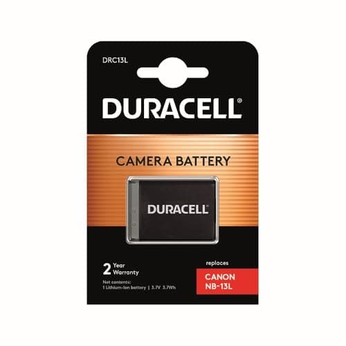 Image of Duracell DRC13L Rechargeable Lithium-Ion Battery (Li-Ion) 1010 mAh 3.7 V - Rechargeable Batteries (1010 mAh, 3 Wh, Lithium-Ion (Li-Ion) 3.7 V, Black, 1 Piece