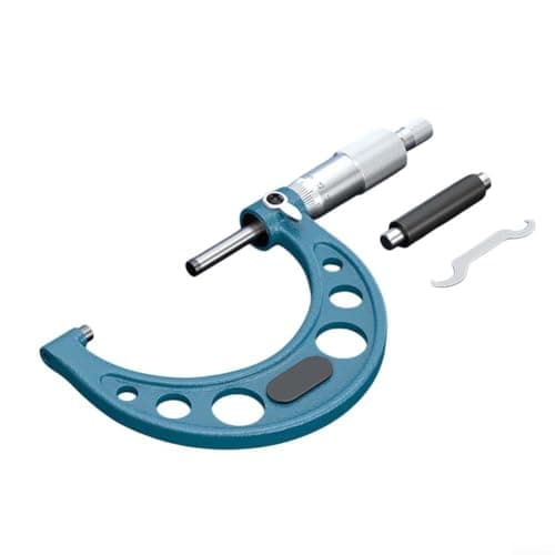 Image of Manufacturing Approved Outside Micrometer Tools with 0.0001in Graduation for 0-25mm 25-50mm 50-75mm 75-100mm Use (50-75mm)