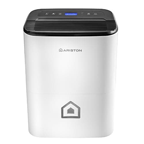Image of Ariston DEOS 21S NET UK Dehumidifier and Air Purifier 21Day, Super Laundry Function ideal to dry clothes, HEPA Filter Included, Touchscreen, Remote Control and Timer-Ideal for Home and Laundry Drying
