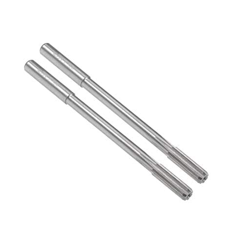 Image of sourcing map 5.8mm Chucking Reamer, HSS Cobalt M35 Lathe Machine Reamer D4 6 Straight Flutes, Round Shank Milling Cutting Tool, for Stainless Steel Alloy Copper Metal, 2pcs