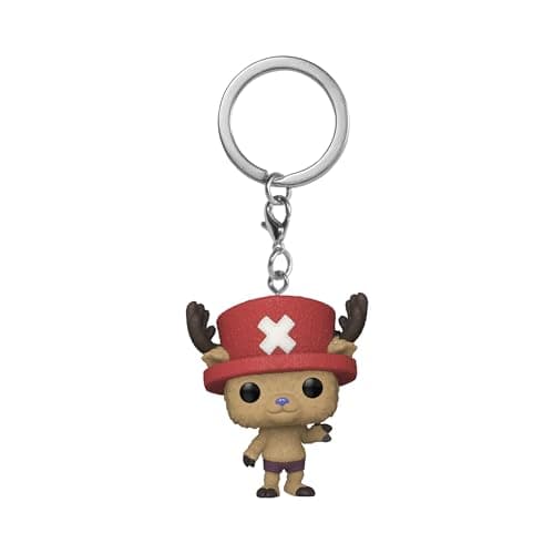 Image of Funko POP! Keychain: Netflix - One Piece - Chopper Novelty Keyring - Collectable Mini Figure - Stocking Filler - Gift Idea - Official Merchandise - Backpack Decor
