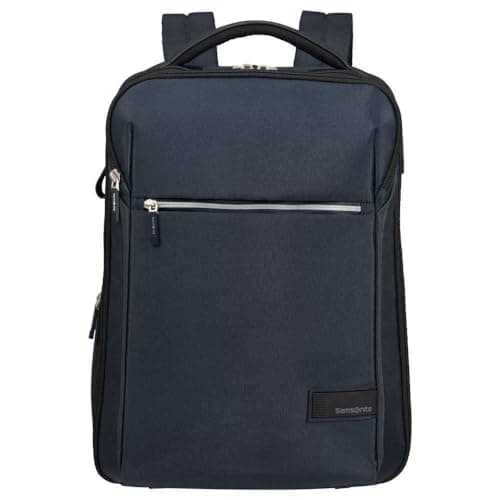 Image of Samsonite Litepoint - Laptop Backpack 17.3" (46 cm) – Business & School Backpack with Smart Features, Ergonomic, Practical Interior Layout - 24.5L - Blue